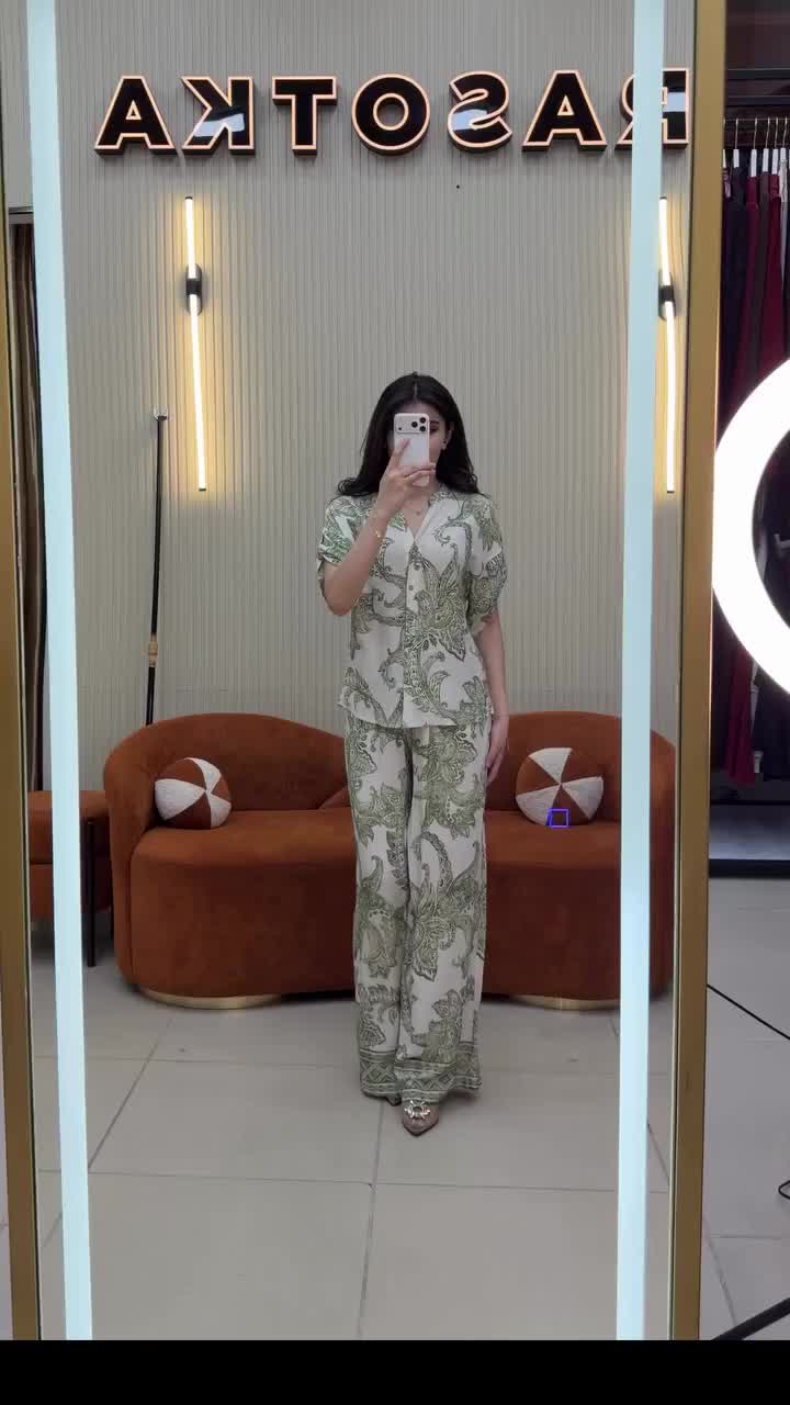 Regal Paisley Luxe Co-Ord Set