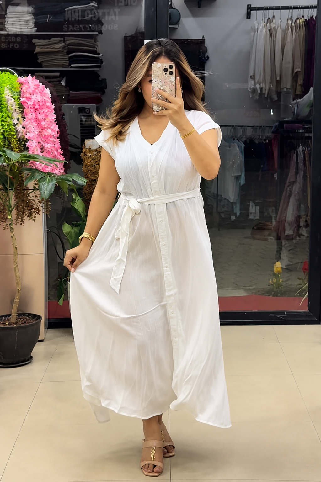 Elegant Super Belted Dress for Women