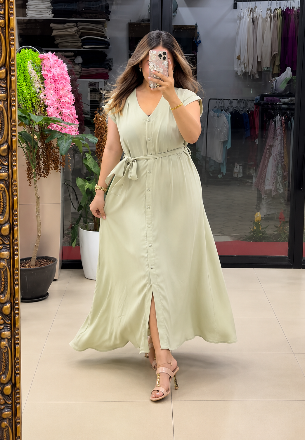 Elegant Super Belted Dress for Women