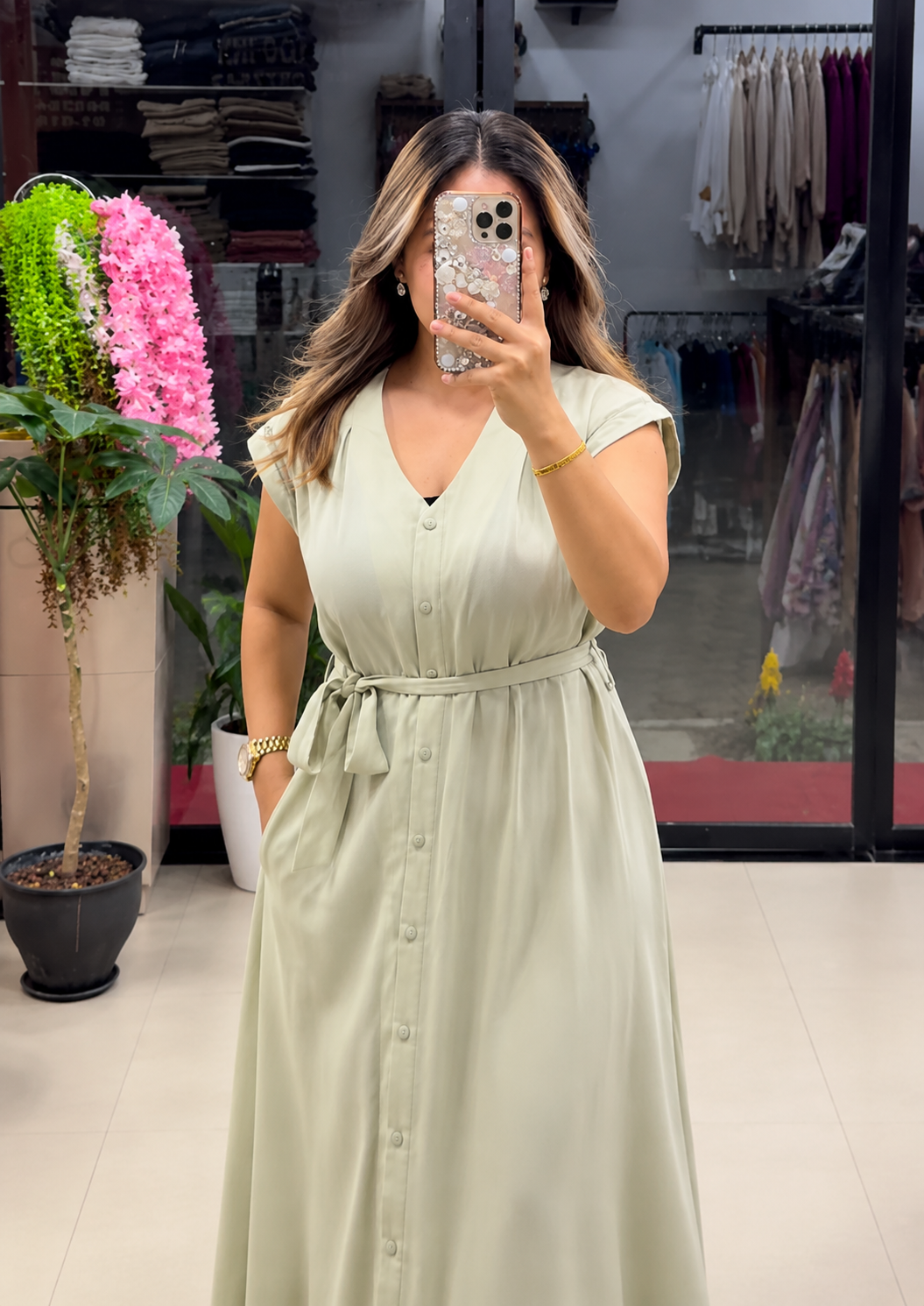 Elegant Super Belted Dress for Women