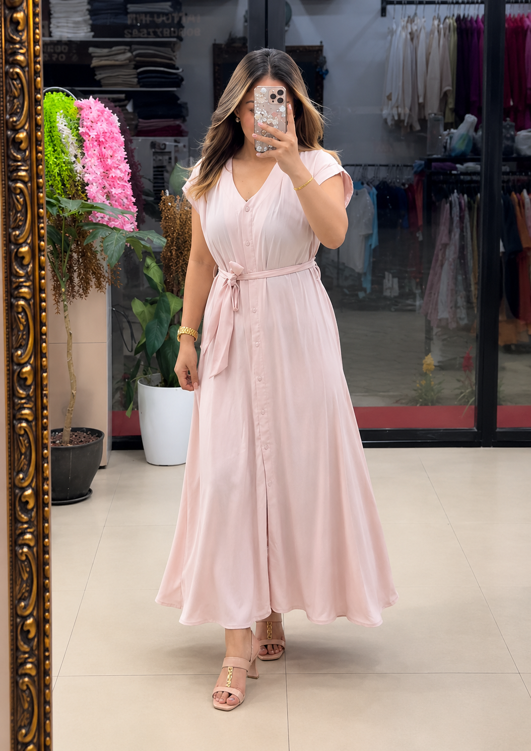 Elegant Super Belted Dress for Women