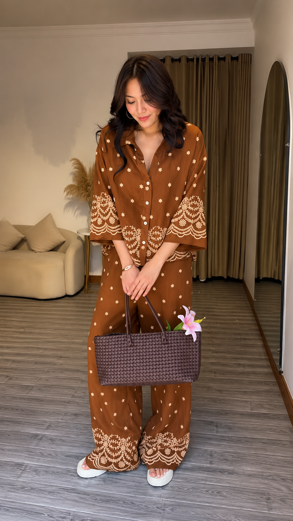Scallop Awesome Bloom Co-Ord Set