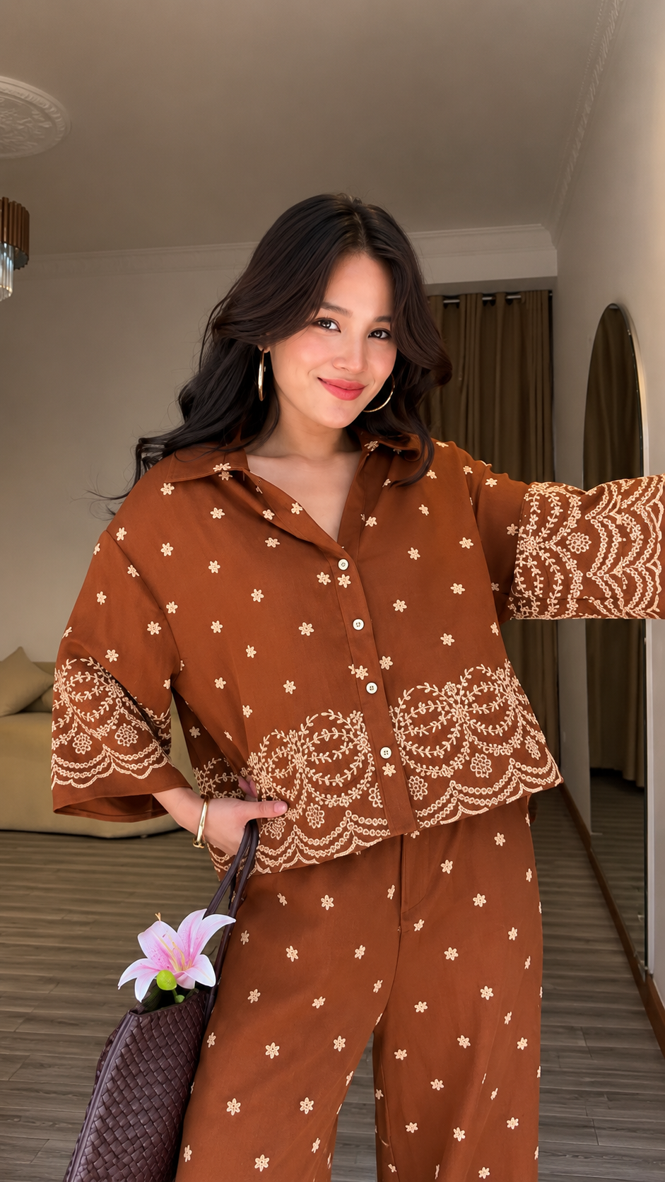 Scallop Awesome Bloom Co-Ord Set
