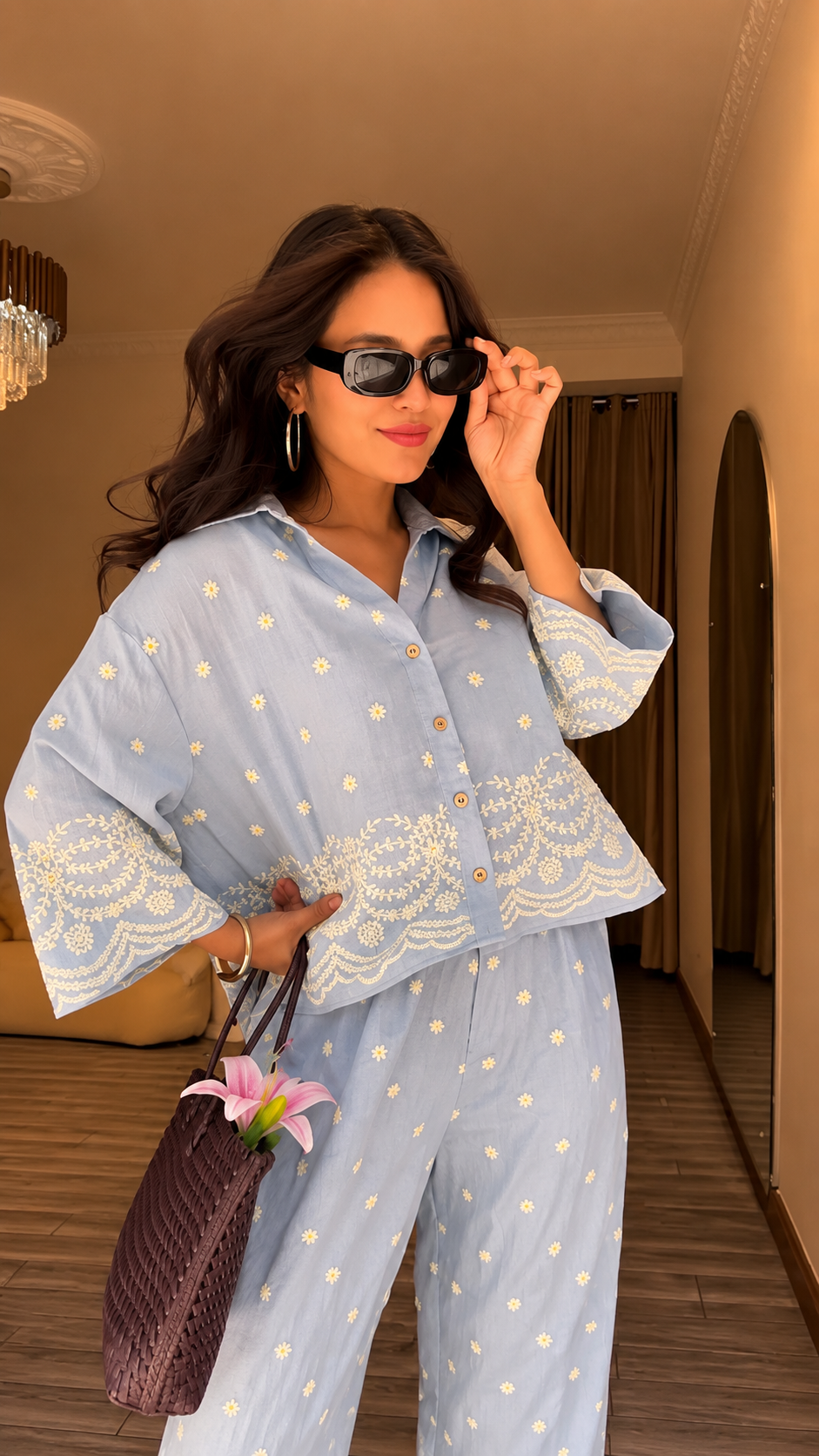 Scallop Awesome Bloom Co-Ord Set