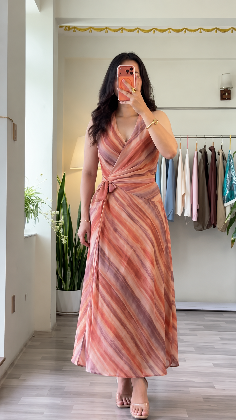 Premium Ombre Wrap Dress for Women