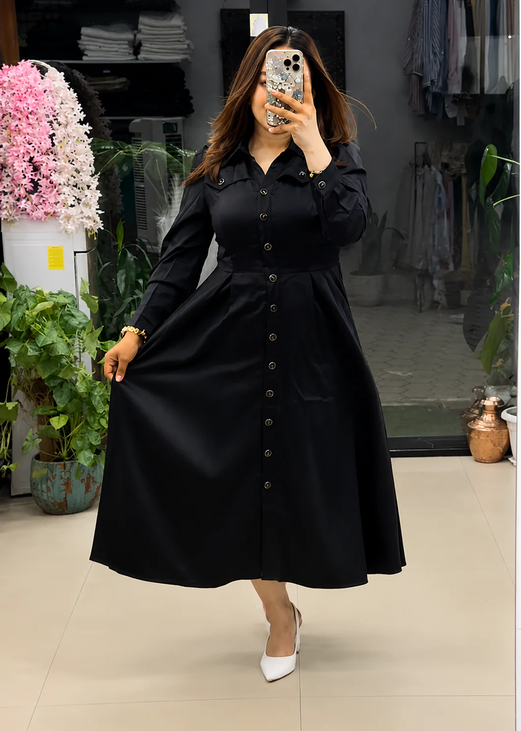 Luxury And Glam Rayon Dress