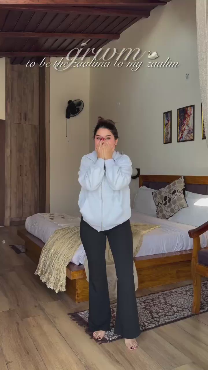 Royal Grace Gold Embellished Anarkali Suit